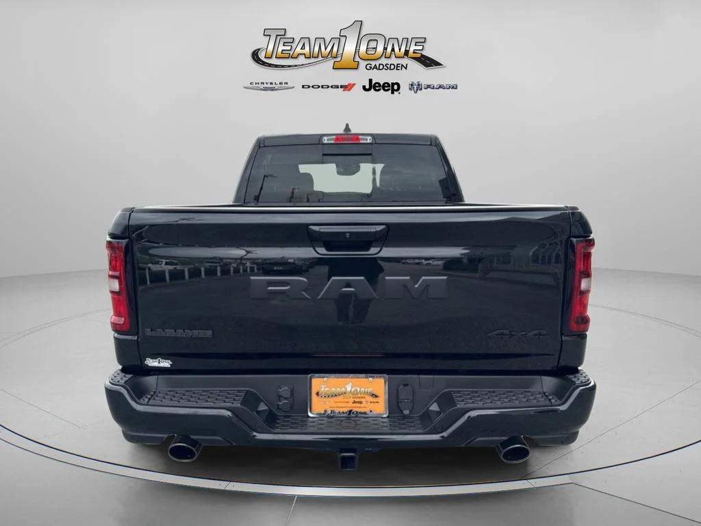 New 2026 Diamond Black Crystal Pearl-Coat Exterior Paint RAM Laramie image 8
