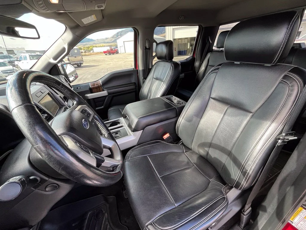 Used 2018 Red Ford Lariat image 9