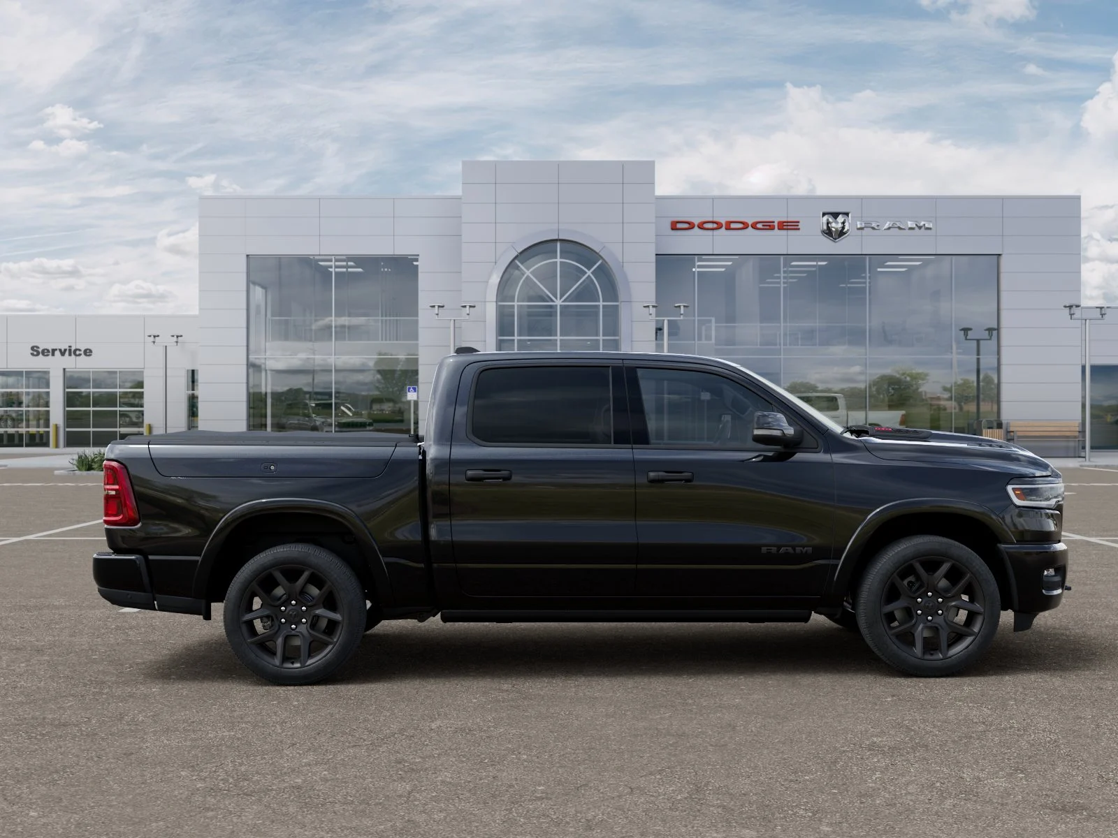 New 2026 Diamond Black Crystal Pearlcoat RAM Limited image 48