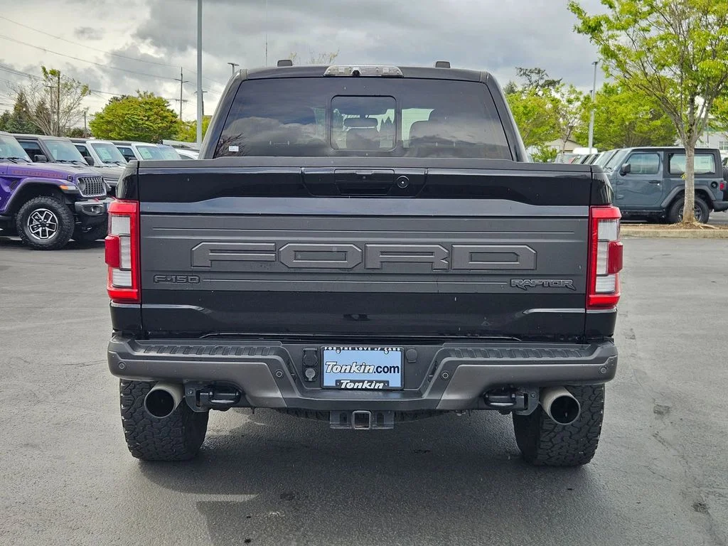 Used 2021 Black Ford Raptor image 5