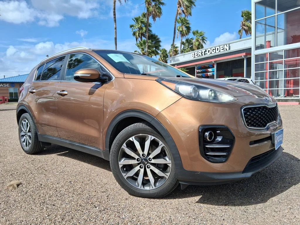 Used 2018 Brown Kia EX image 1