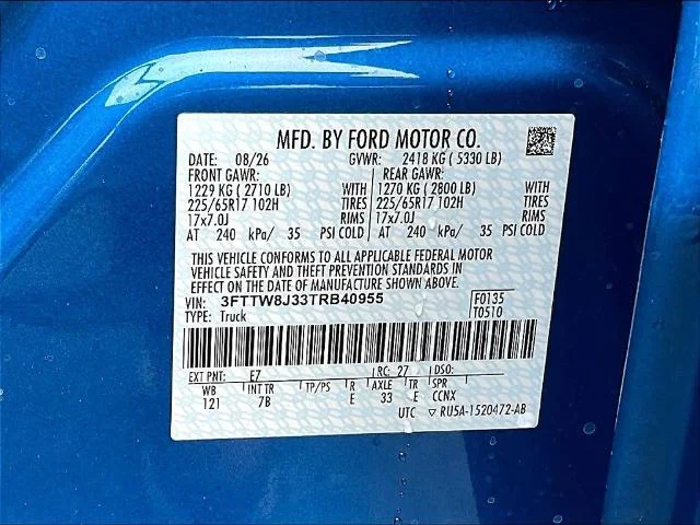 New 2026 Velocity Blue Ford XLT image 48