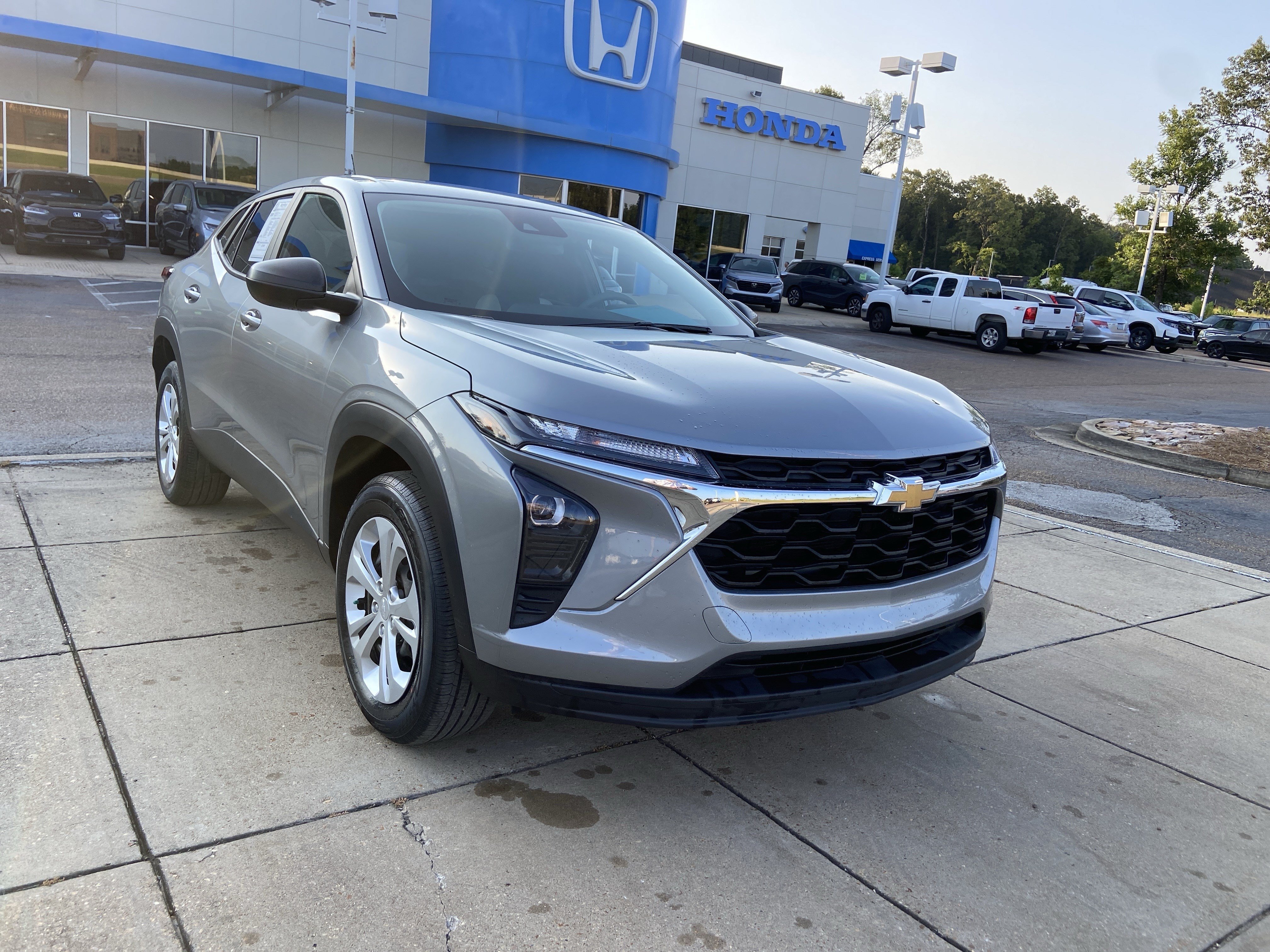 Used 2024 Sterling Gray Metallic Chevrolet LS image 2