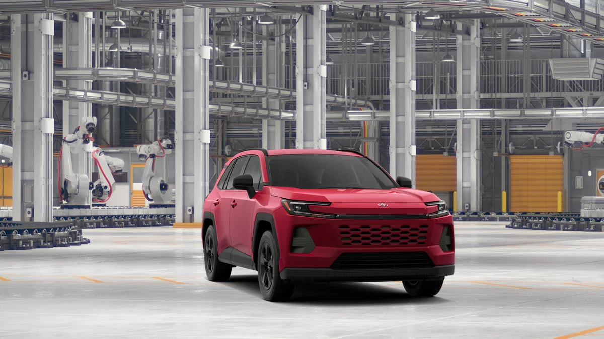 New 2026 Ruby Flare Pearl Toyota LE image 16
