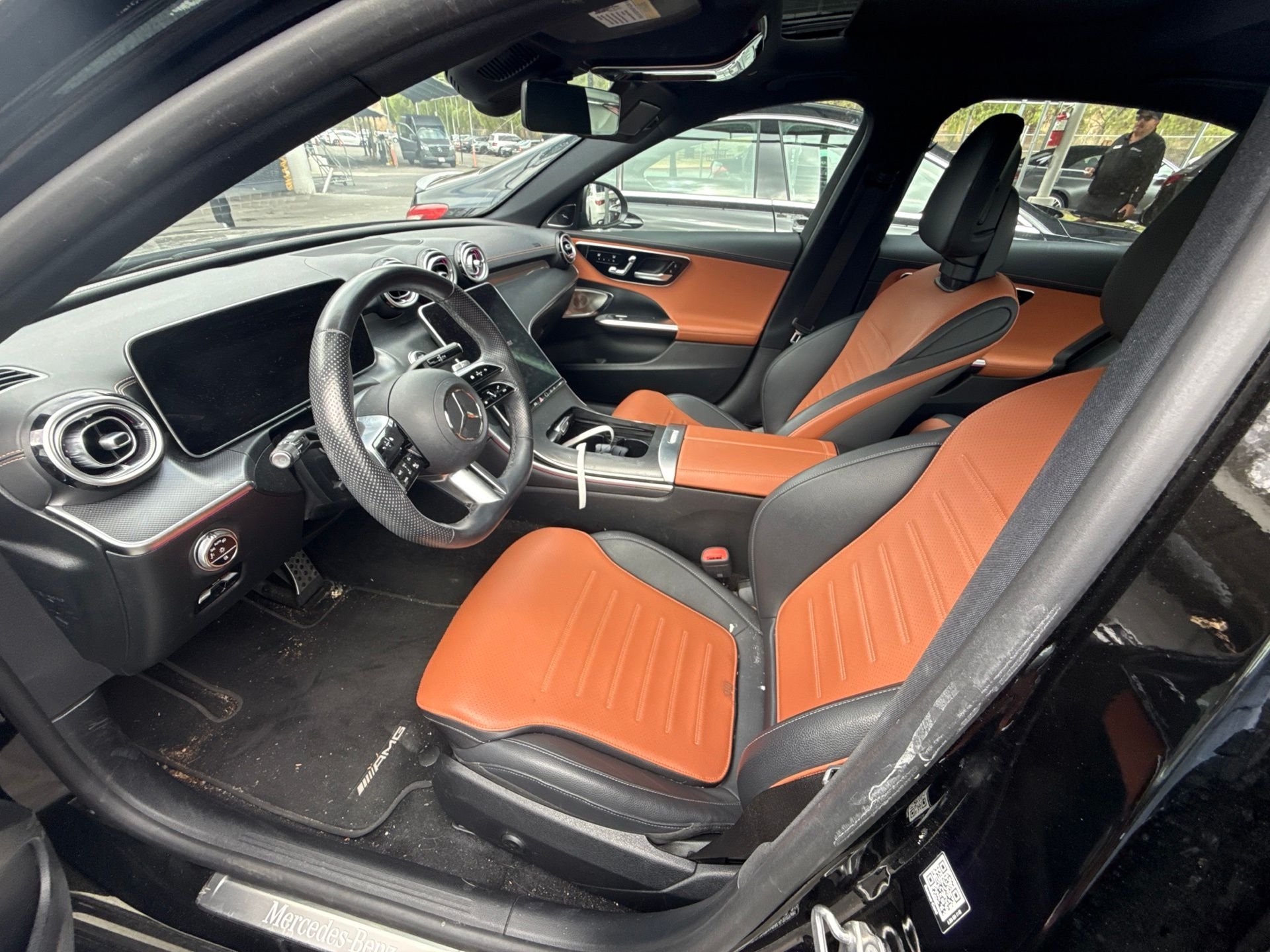 Used 2023 Black Mercedes-Benz C 300 image 2