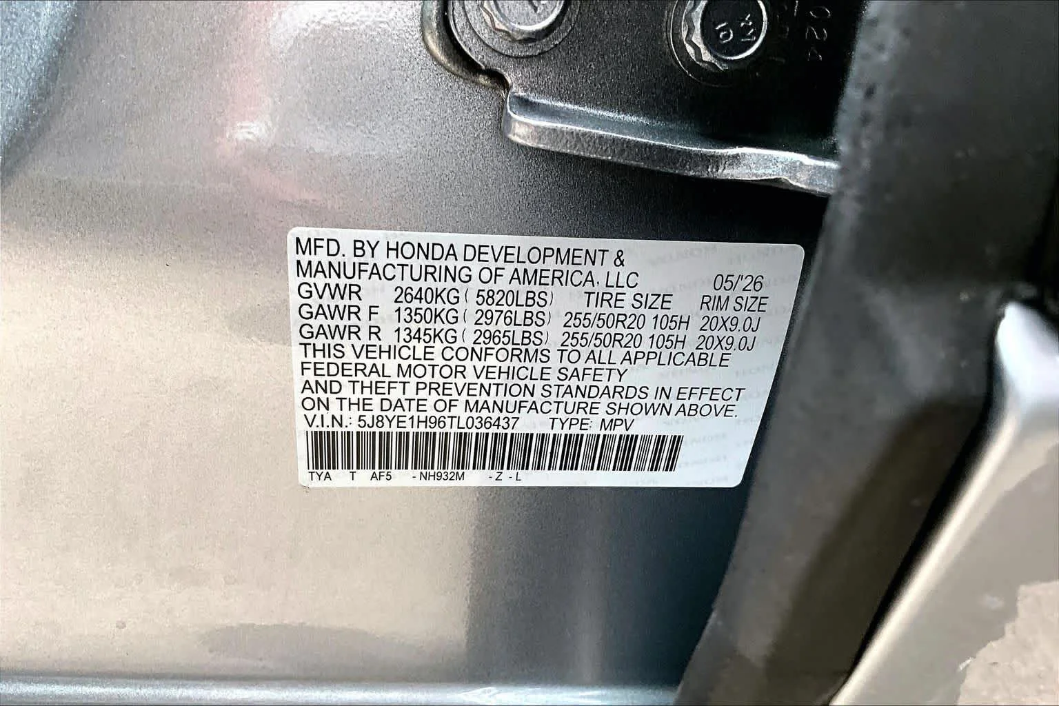 New 2026 Solar Silver Metallic Acura w/A-Spec Advance Package image 23