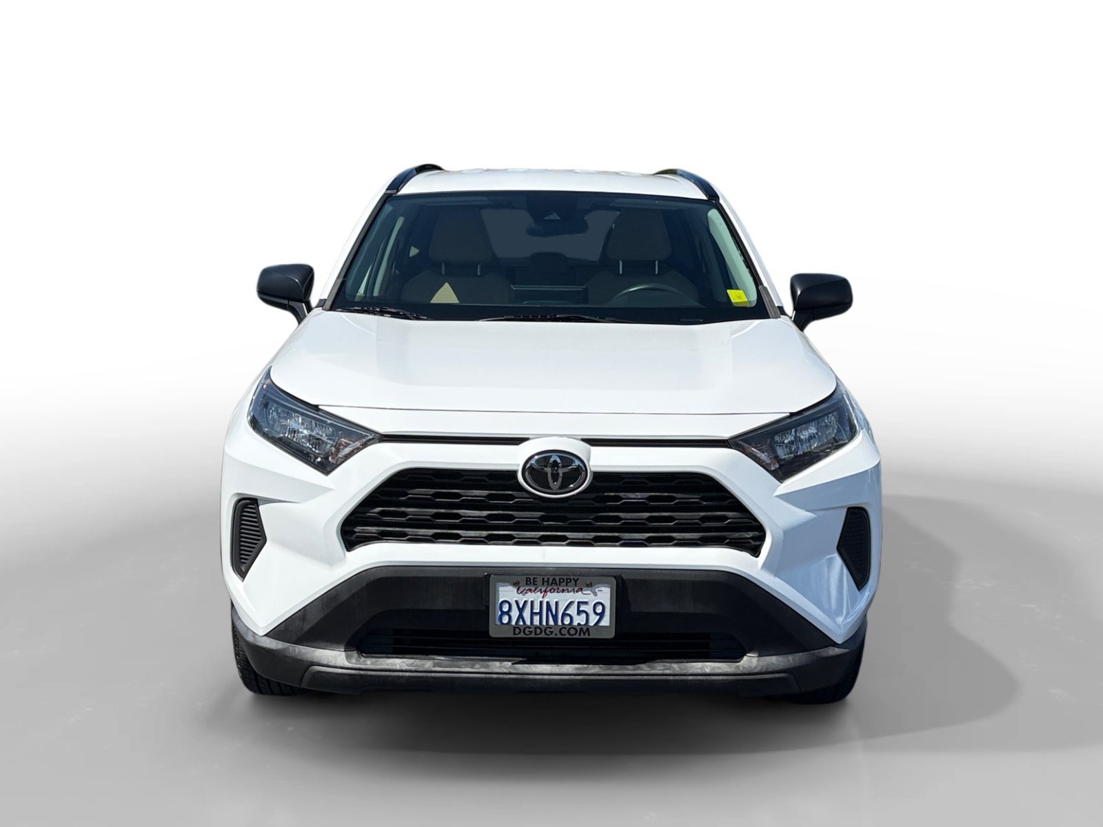 Used 2021 Super White Toyota LE image 8