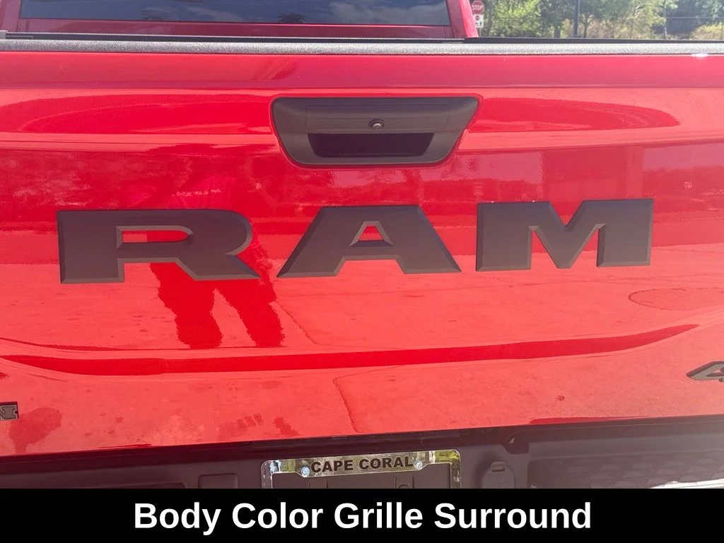 New 2026 Flame Red Clear-Coat Exterior Paint RAM Big Horn image 36