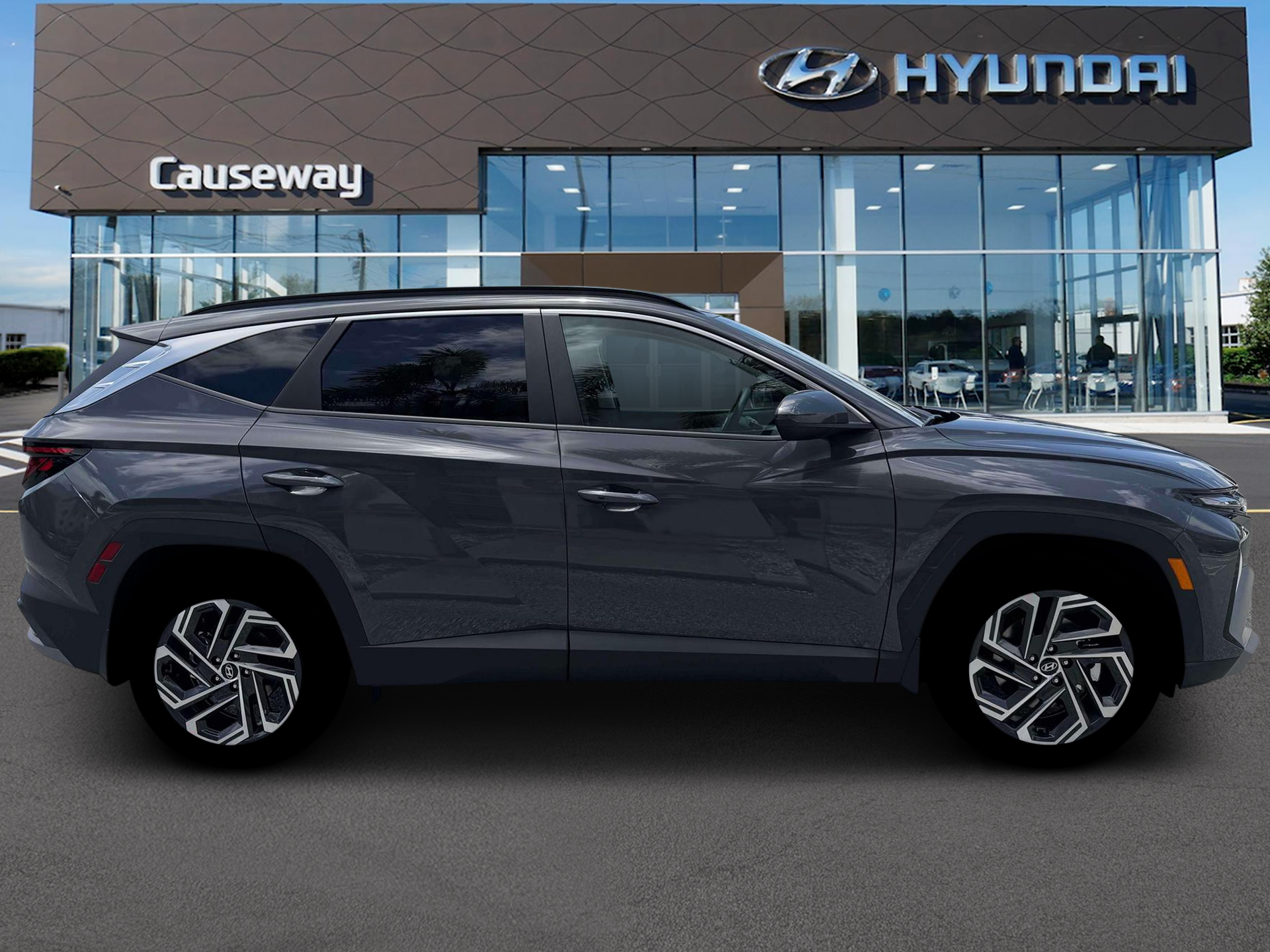 New 2026 Gray Hyundai SEL Plus AWD image 8