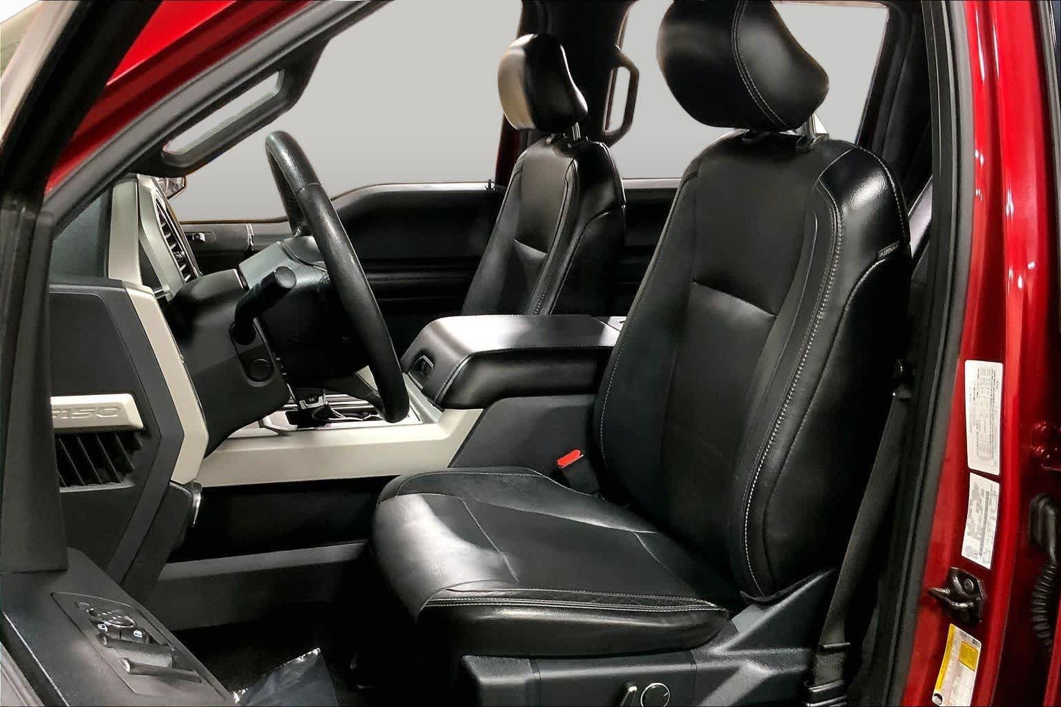Used 2015 Ruby Red Metallic Tinted Clearcoat Ford Lariat image 8