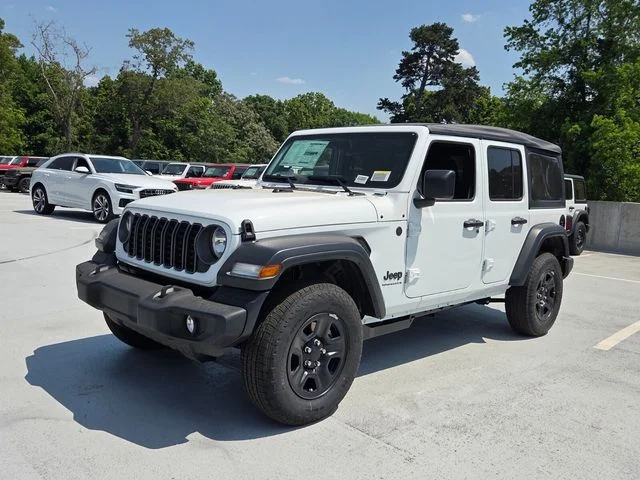 New 2026 Bright White Clear-Coat Exterior Paint Jeep Sport image 3