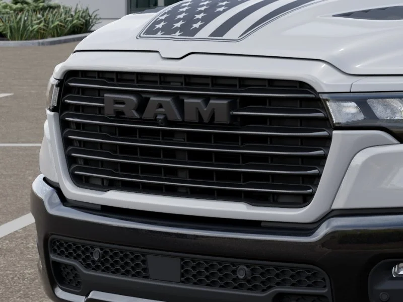 New 2026 Bright White Clear-Coat Exterior Paint RAM Laramie image 44