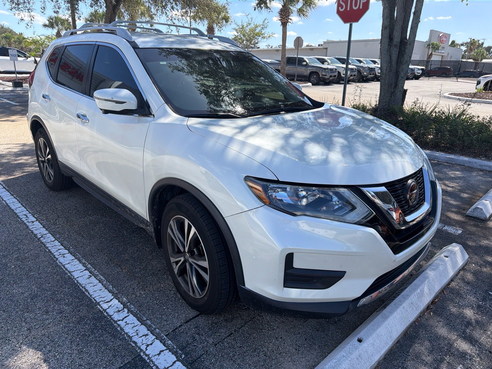 Used 2019 White Nissan SV image 3