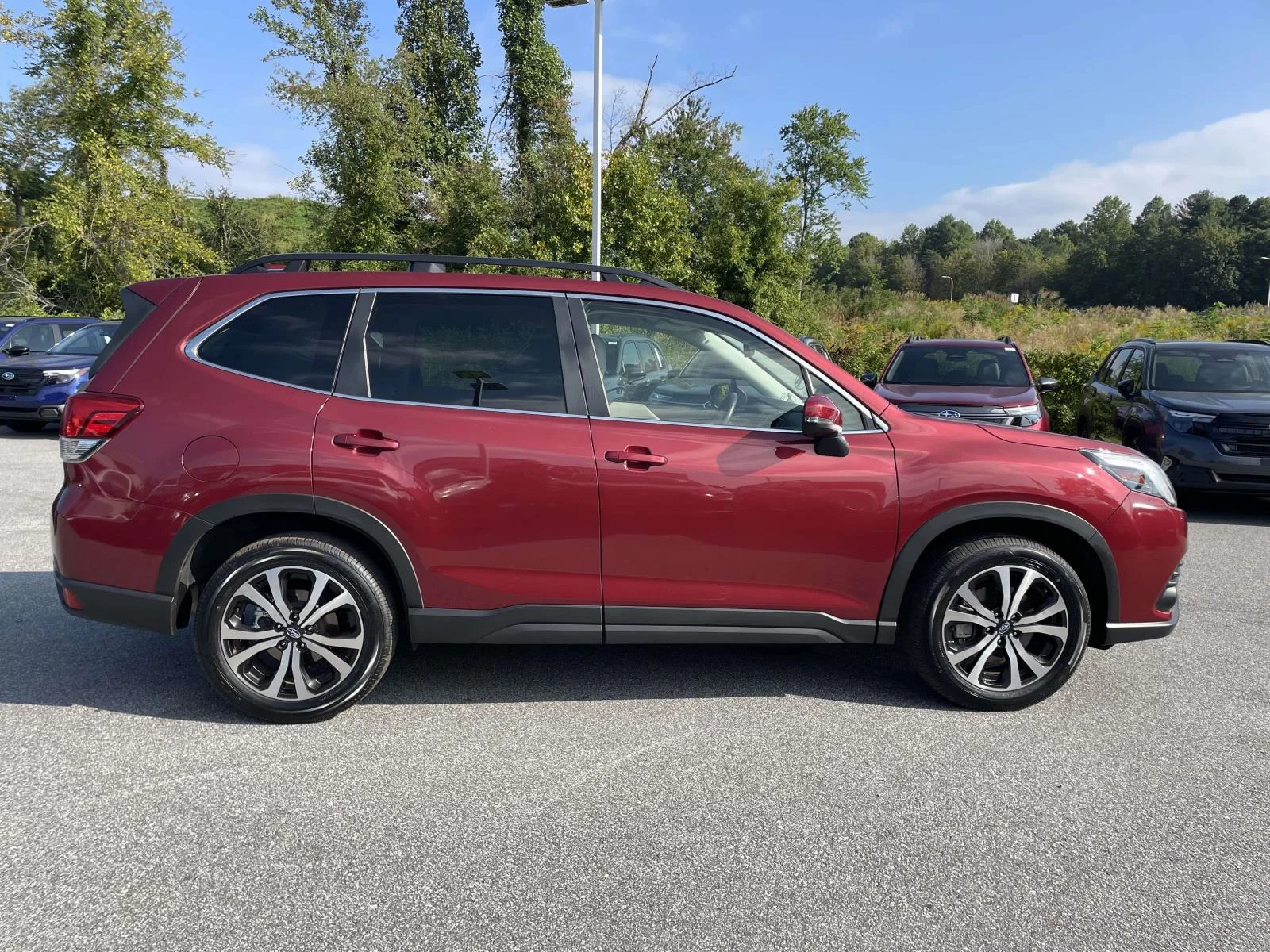 Used 2023 Crimson Red Pearl Subaru Limited image 32