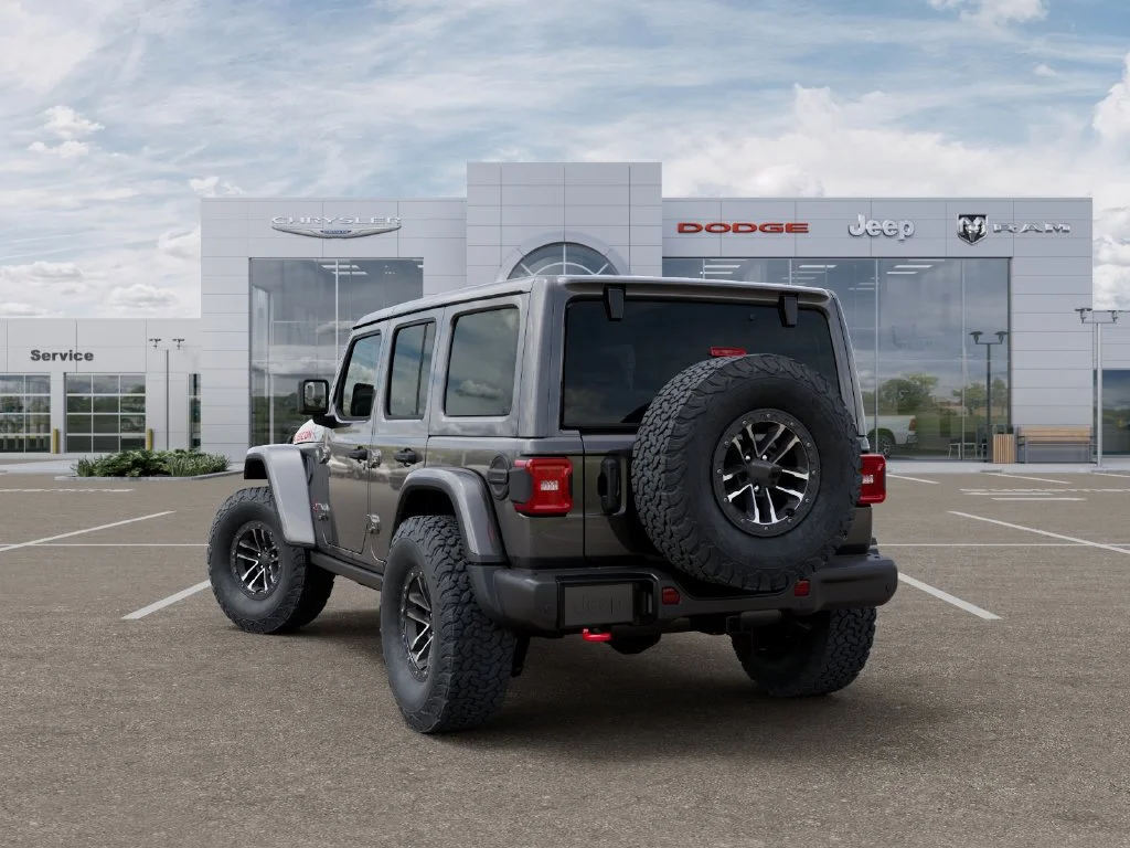 New 2026 Granite Crystal Metallic Clear-Coat Exterior Paint Jeep Rubicon X image 3