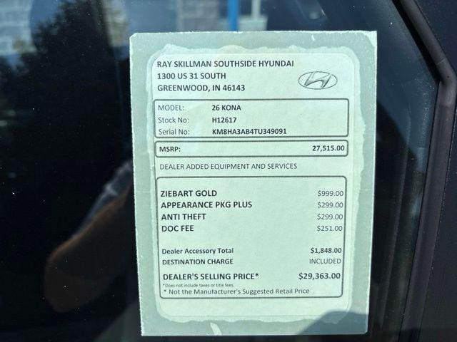 2026 Hyundai Kona SE - Photo 33