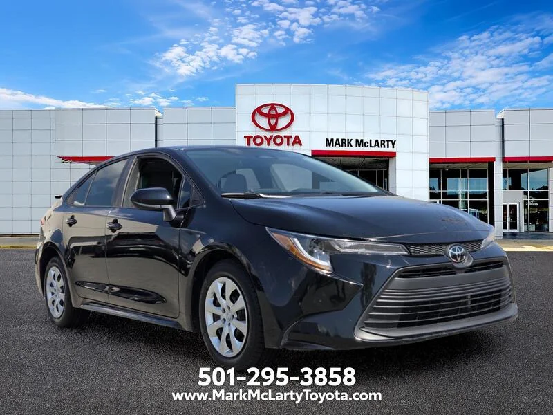 Used 2024 Midnight Black Metallic TOYOTA LE CVT image 7