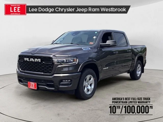 New 2026 Granite Crystal Metallic Clearcoat Ram BIG HORN CREW CAB 4X4 5