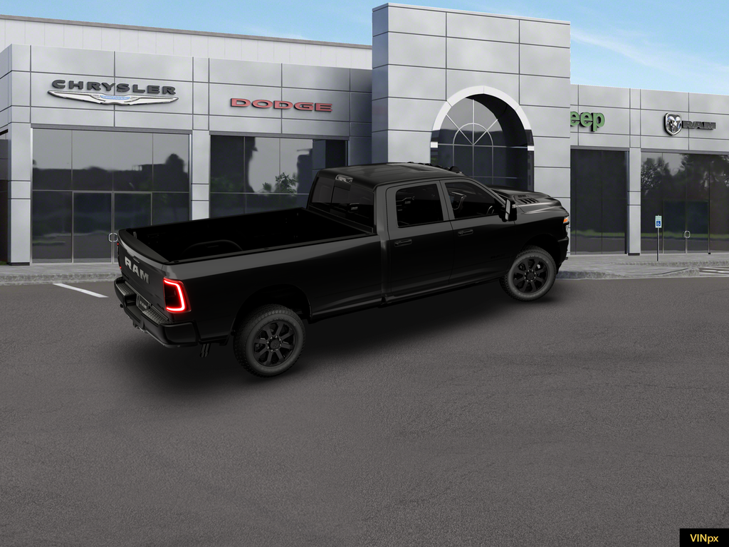 New 2026 Diamond Black Crystal Pearl-Coat Exterior Paint RAM Laramie image 7