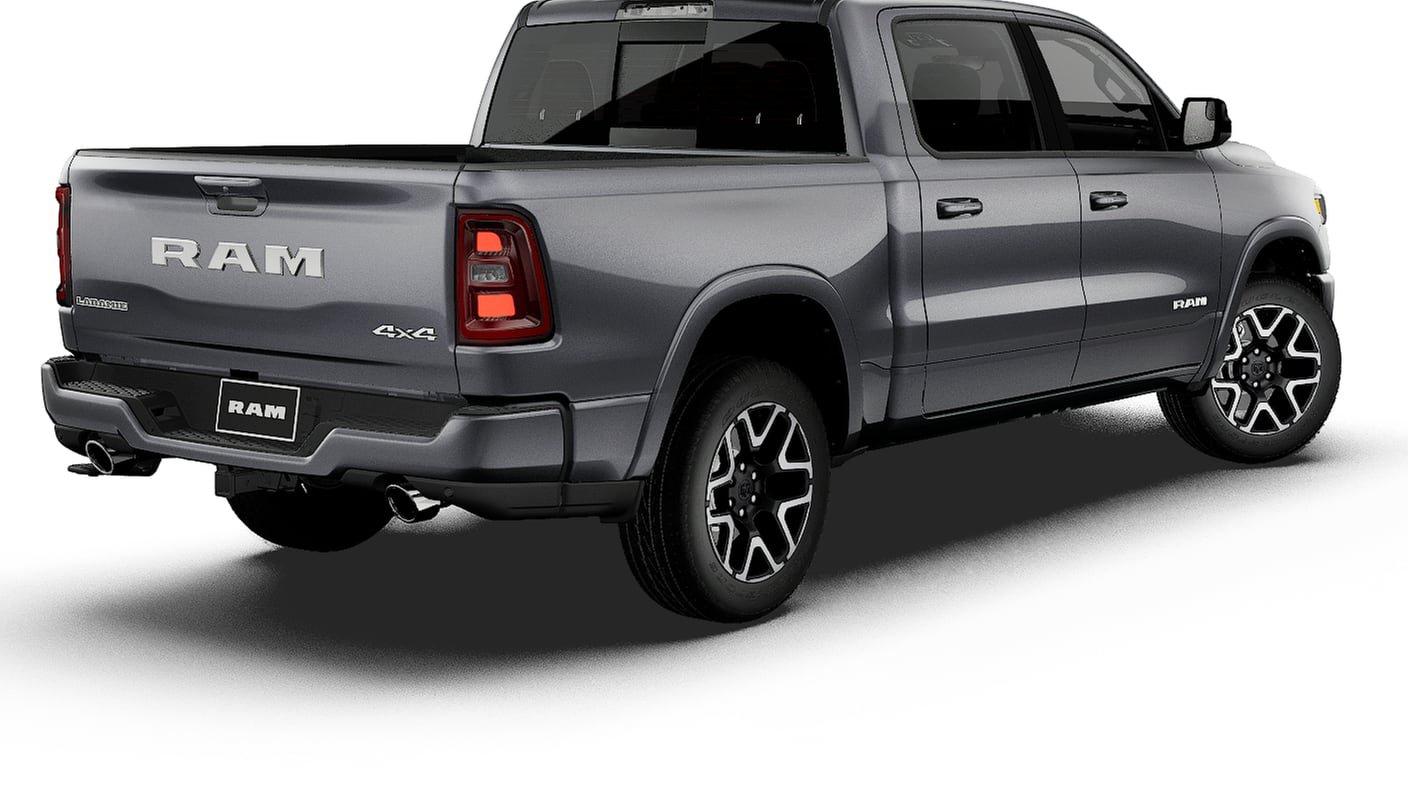New 2027 Granite Crystal Metallic Clear-Coat Exterior Paint RAM Laramie image 14