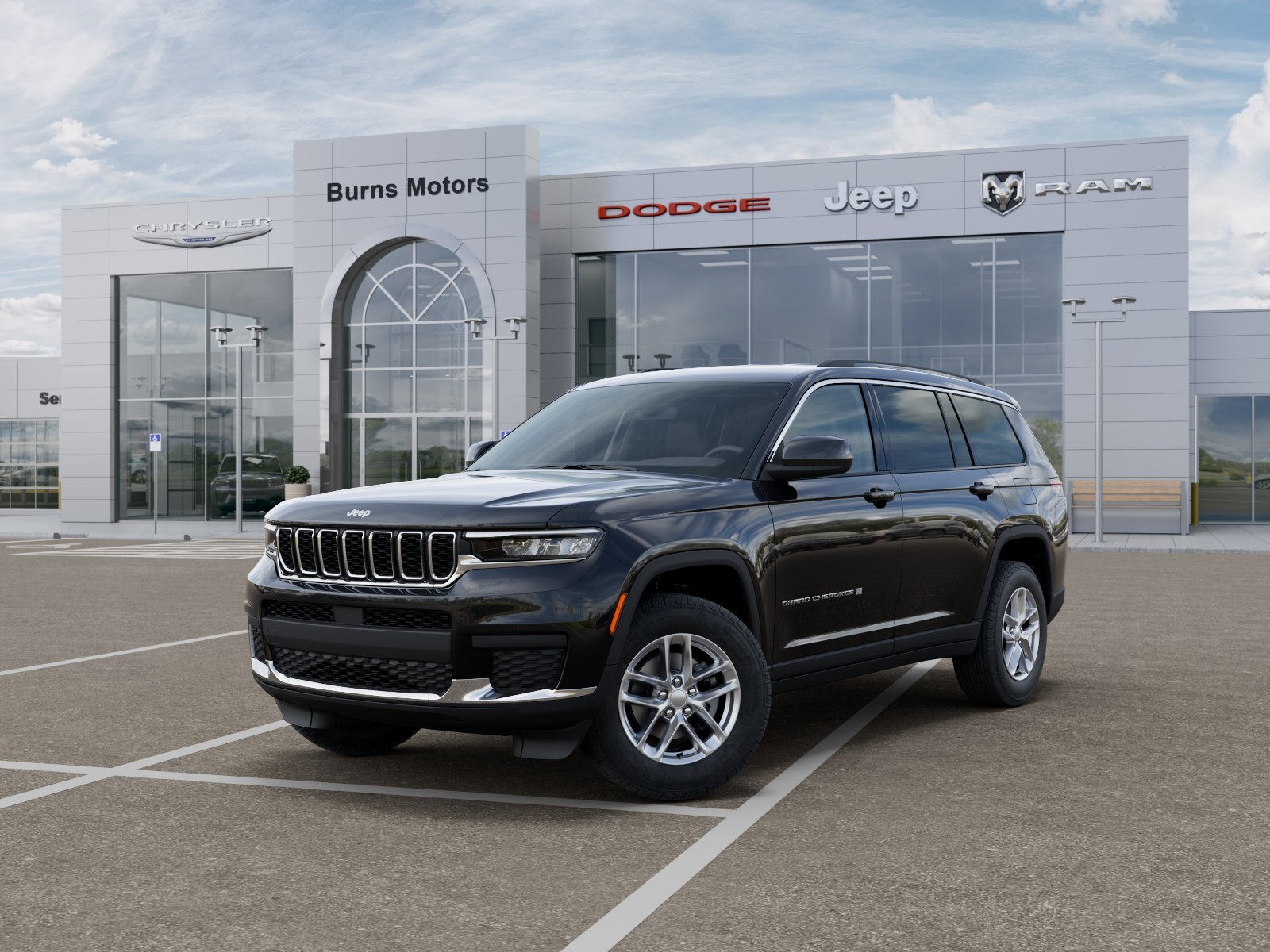 New 2026 Diamond Black Crystal Pearl-Coat Exterior Paint Jeep Laredo image 27
