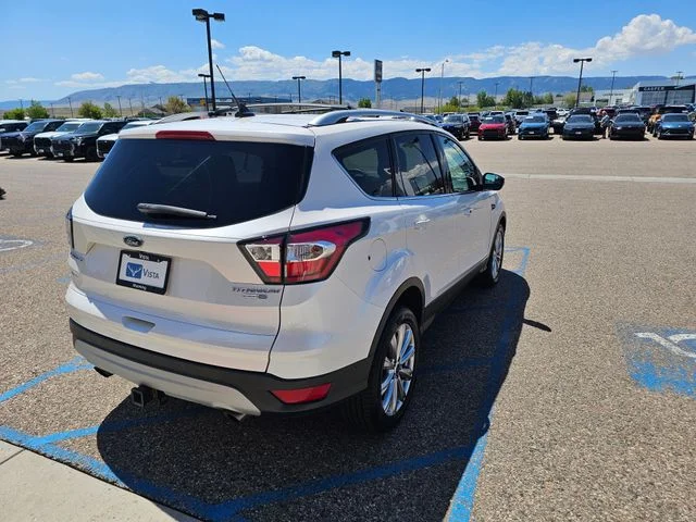 Used 2018 White Platinum Clearcoat Metallic Ford Titanium image 5