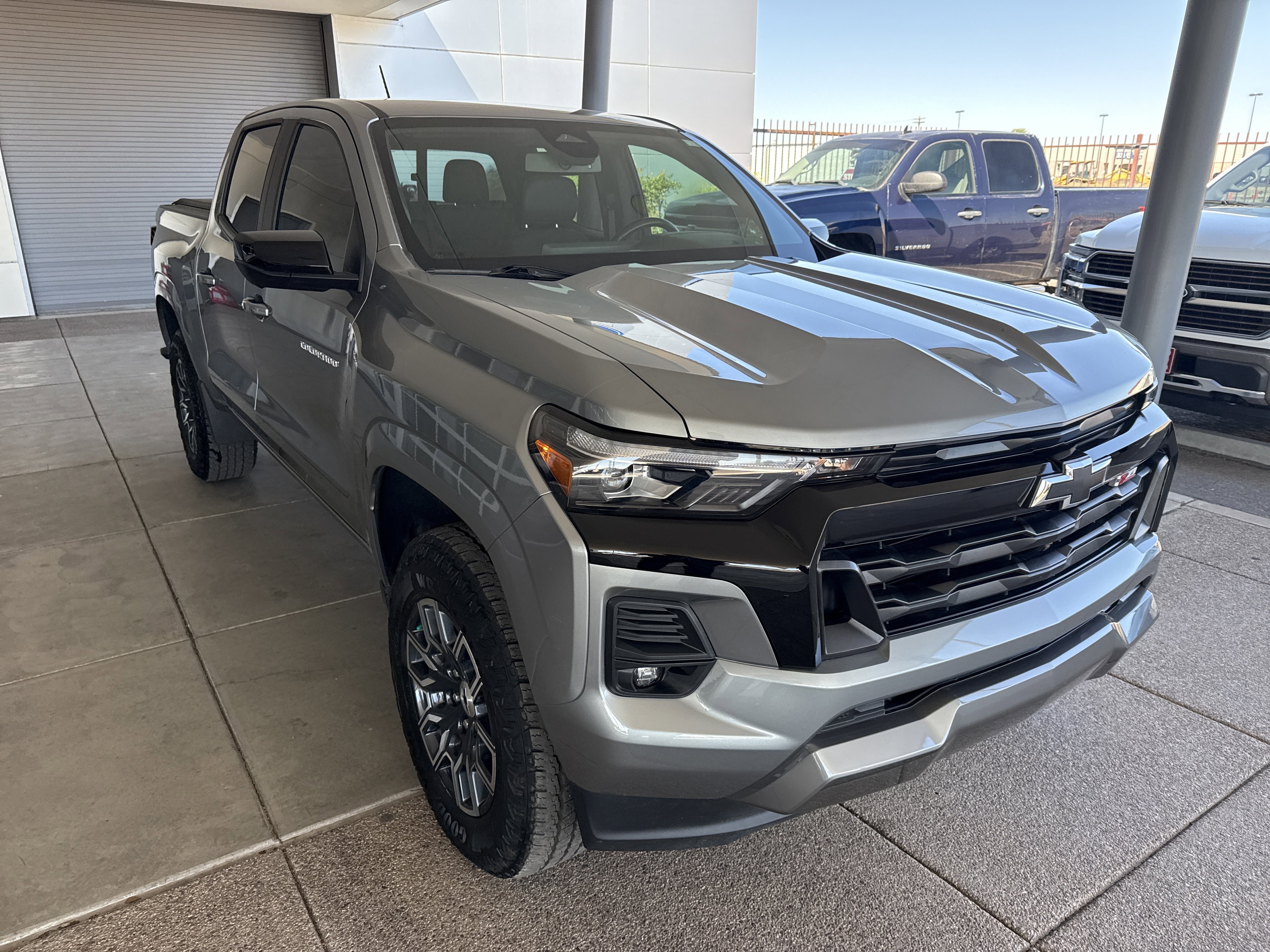 Certified Used 2024 Silver Chevrolet 4WD Z71 image 3