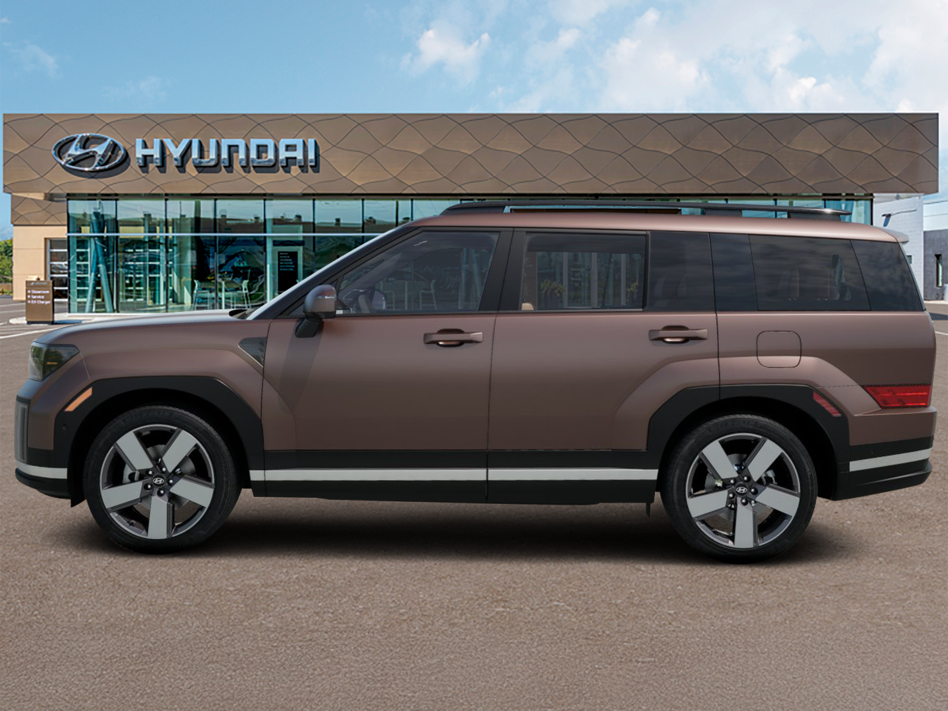 New 2026 Brown Hyundai Limited AWD image 3