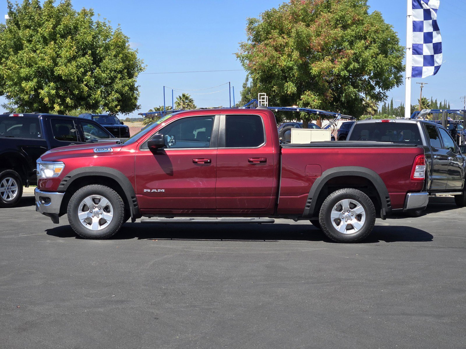 Used 2021 Delmonico Red Pearlcoat Ram Big Horn image 7