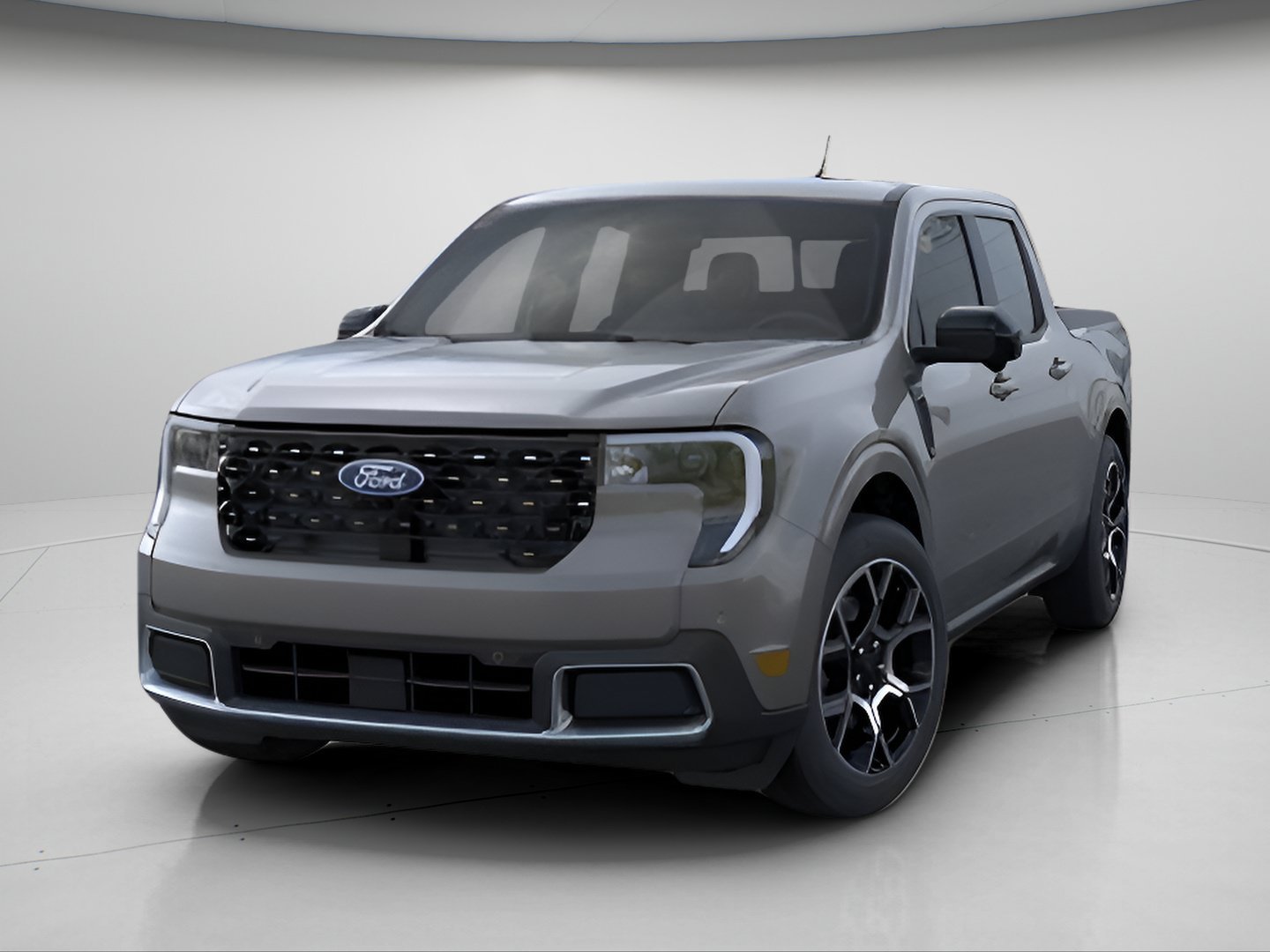 New 2026 Carbonized Gray Metallic Ford LARIAT image 2