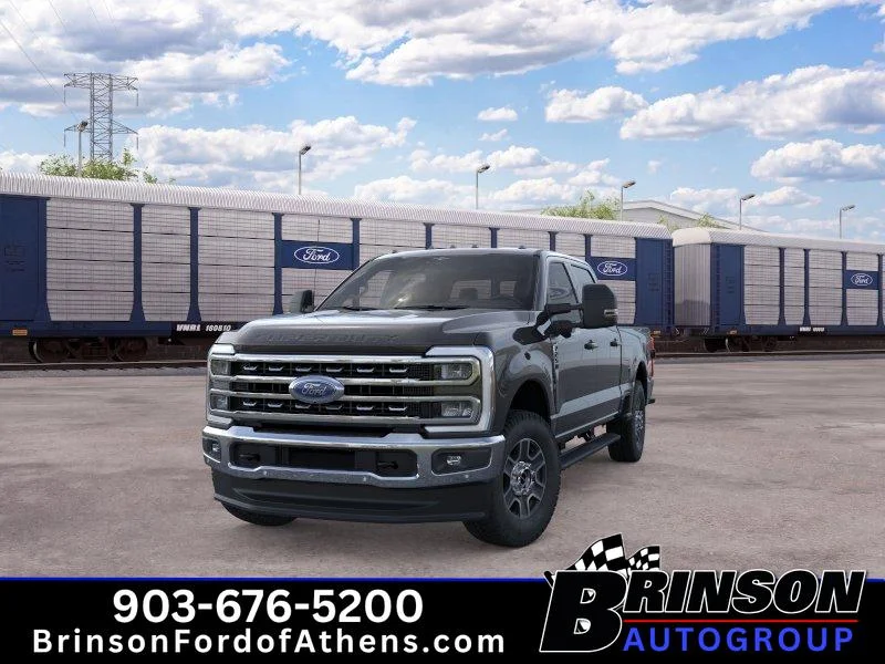 New 2026 Agate Black Metallic Ford LARIAT image 2