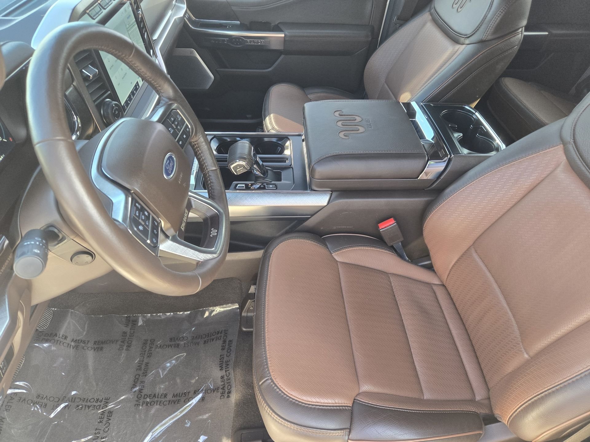 Used 2023 Star White Metallic Tri-Coat Ford King Ranch image 3