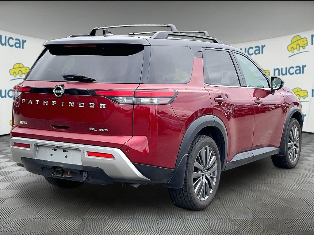 Used 2022 Scarlet Ember Tintcoat/Super Black Nissan SL image 6