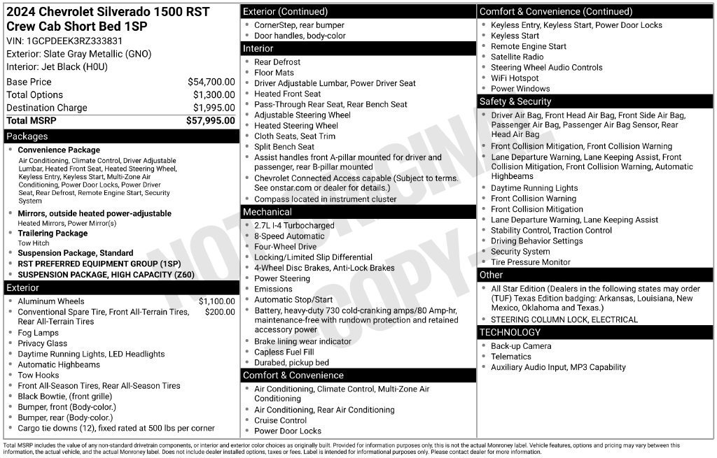 2024 Chevrolet Silverado 1500 RST - Photo 8
