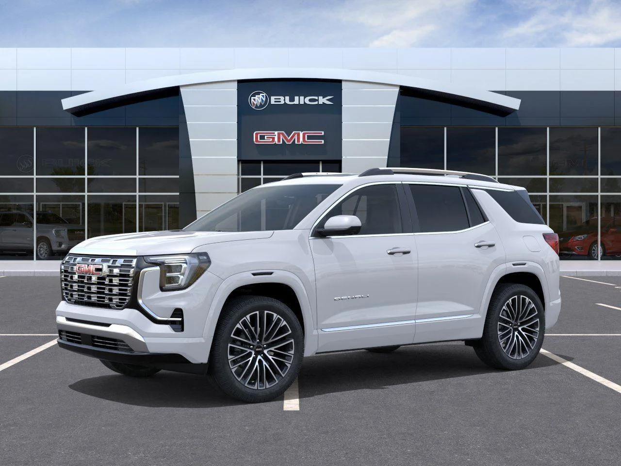New 2026 Glacier White Tricoat GMC Denali image 2