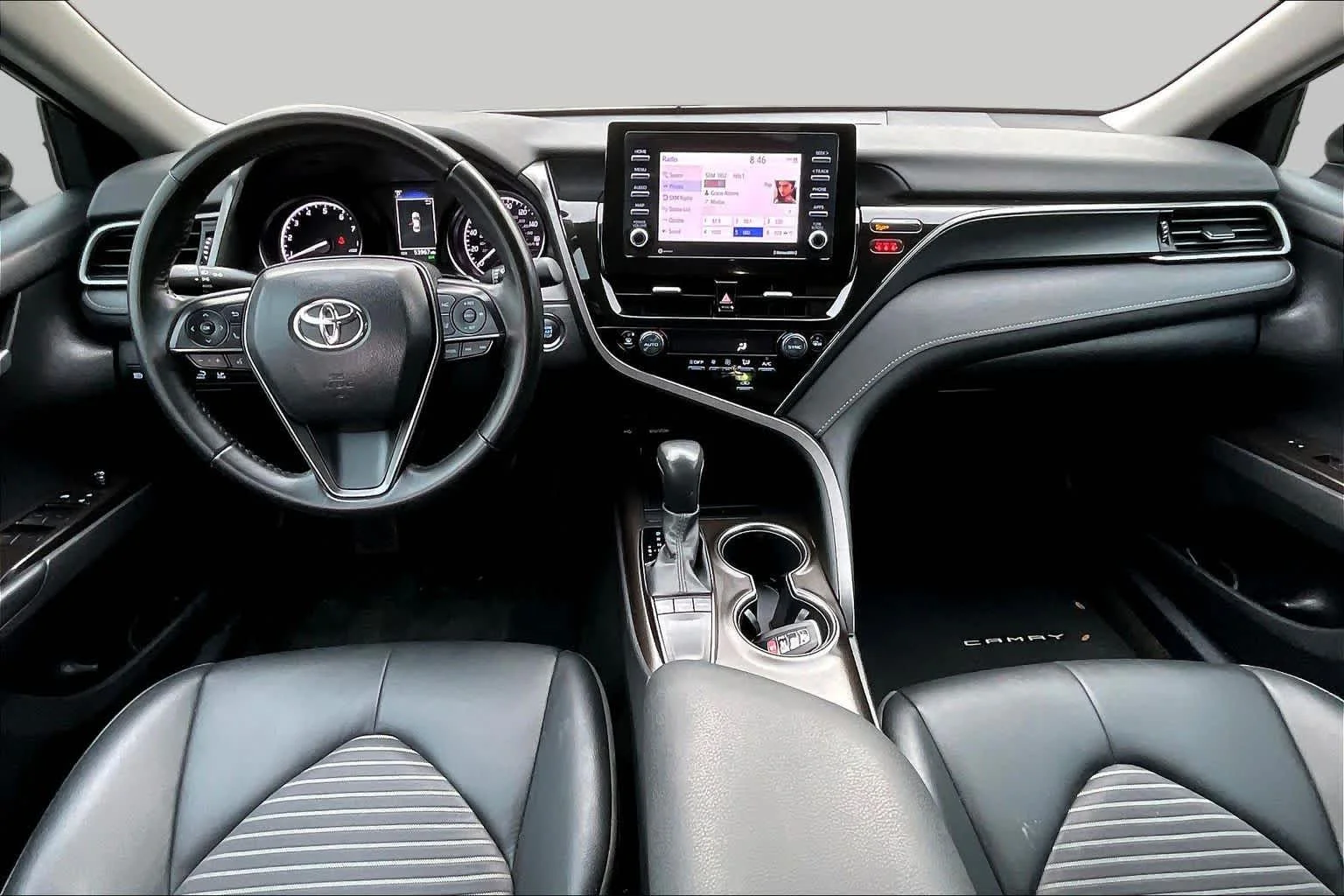 Used 2024 Midnight Black Metallic Toyota SE image 15