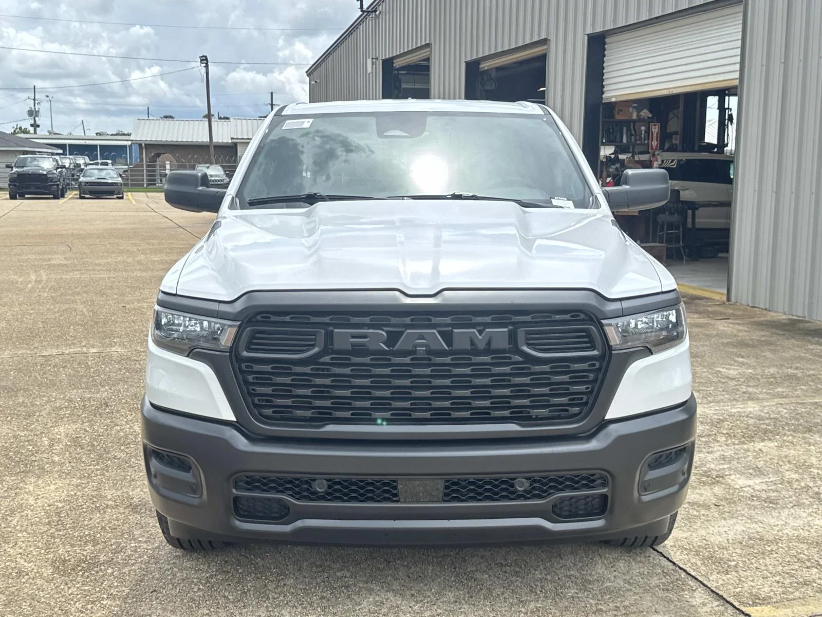 New 2026 Bright White Clearcoat RAM Tradesman image 2