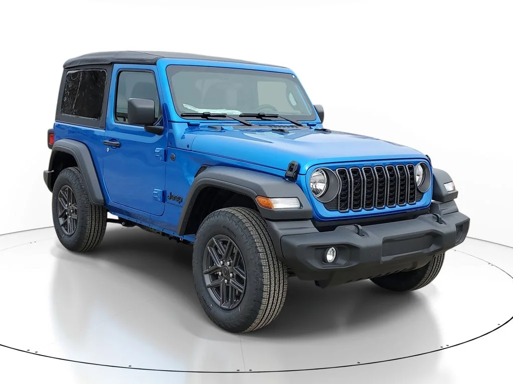 New 2026 Hydro Blue Pearl-Coat Exterior Paint Jeep Sport image 2