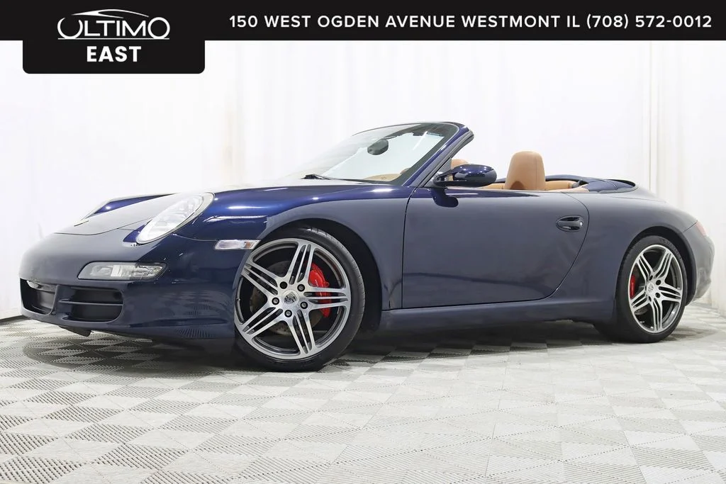 Used 2007 Blue Porsche Carrera S image 1
