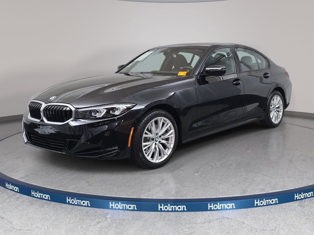 Used 2023 Black Sapphire Metallic BMW 330i xDrive image 1