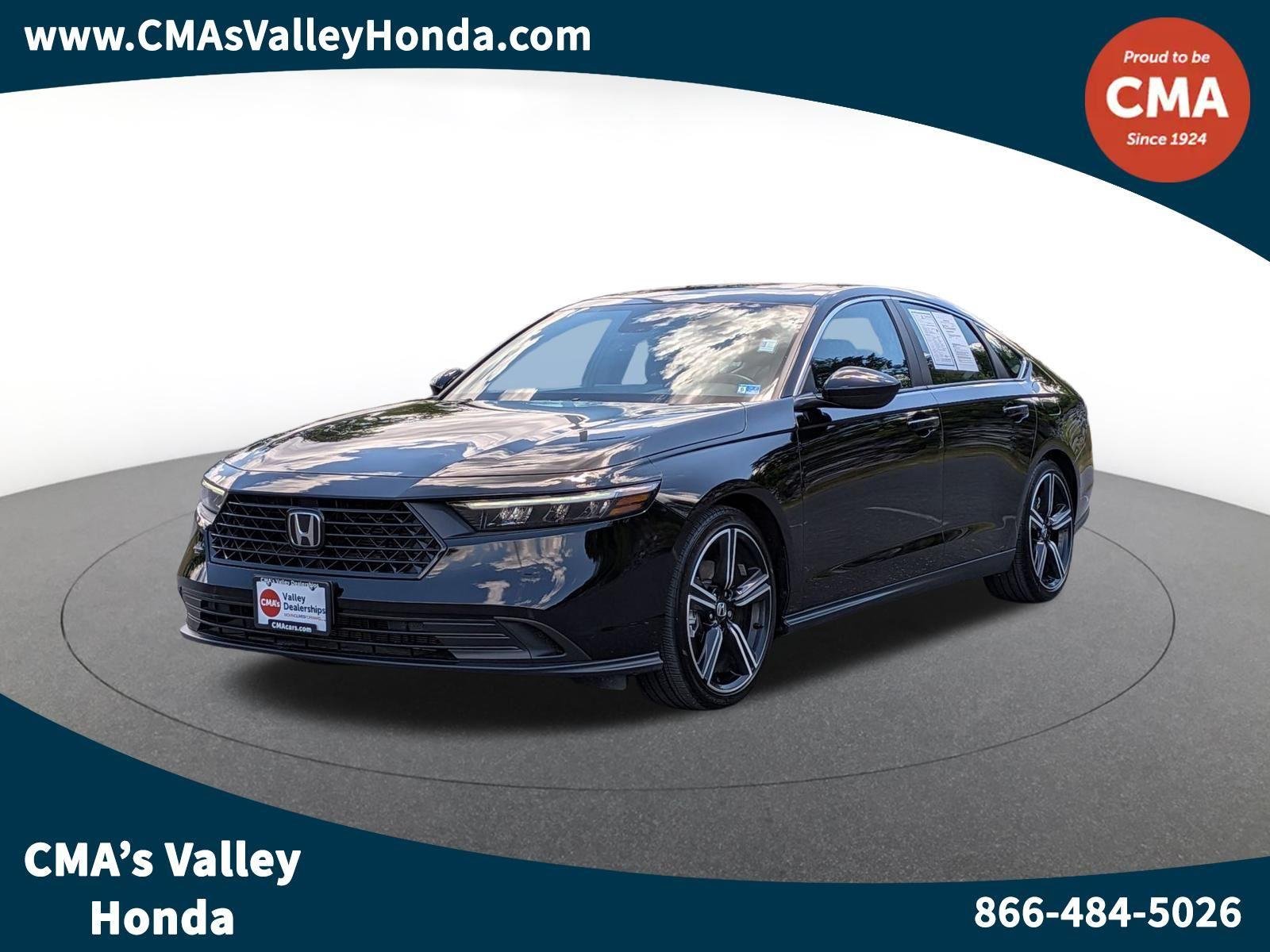 Used 2025 Crystal Black Pearl Honda Sport image 1