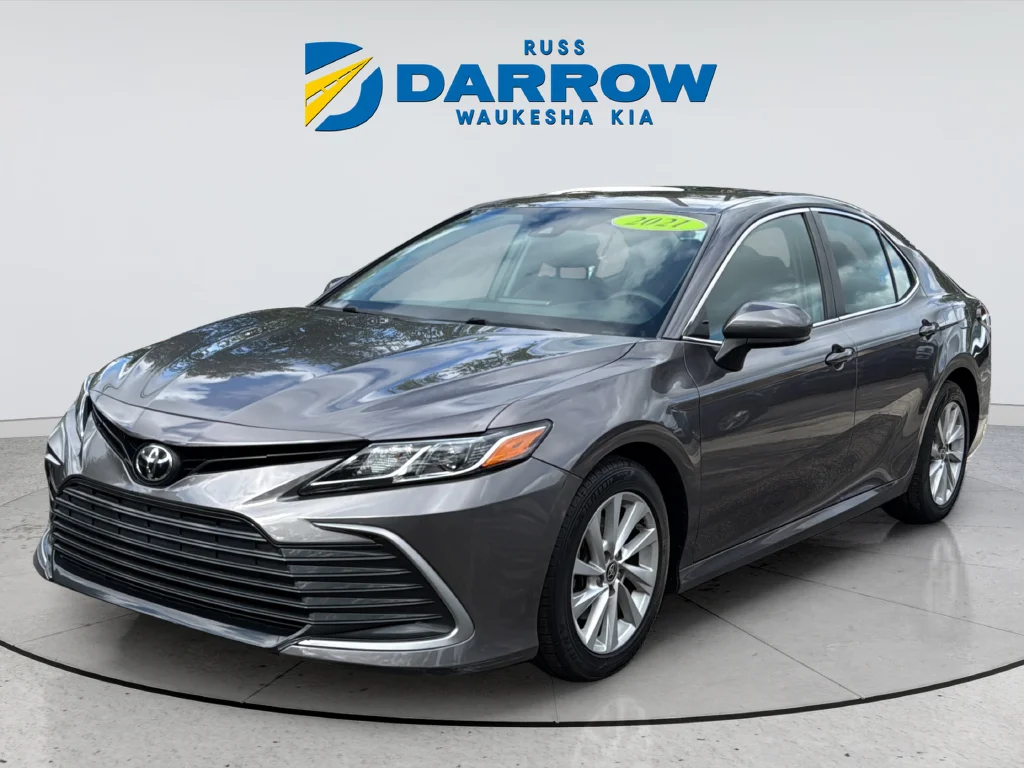 Used 2021 Gray Toyota LE image 1