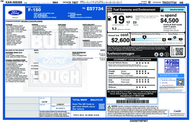 New 2026 Oxford White Ford XLT image 36