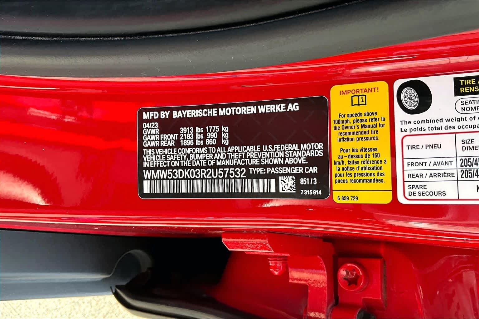 Used 2024 Chili Red MINI Cooper S image 34