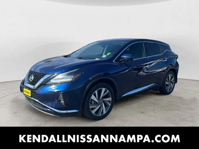 Used 2021 Blue Nissan SL image 1