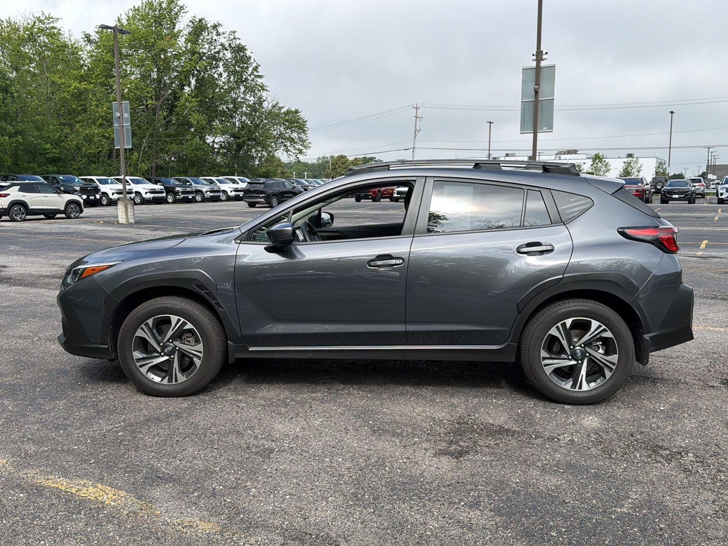 Used 2024 Magnetite Gray Metallic Subaru Premium image 11