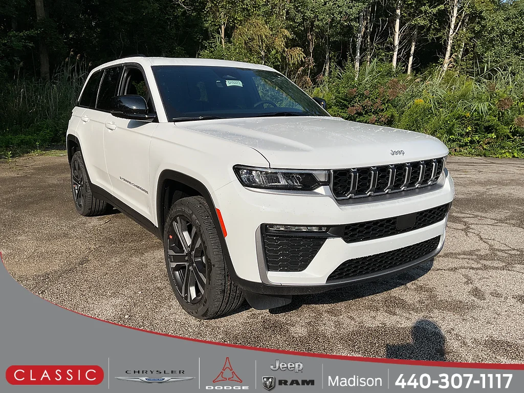 New 2027 Bright White Clearcoat Jeep Limited image 1