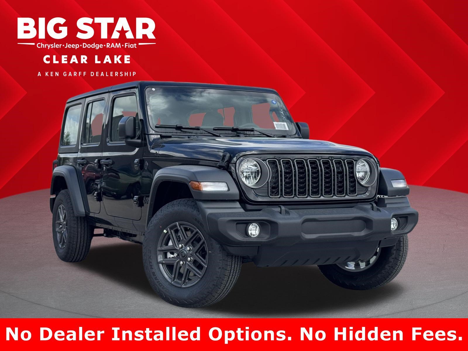 New 2026 Black Clear-Coat Exterior Paint Jeep Sport image 1