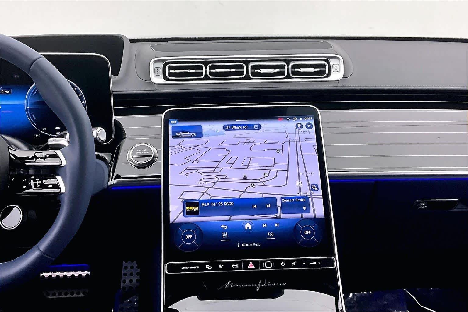 New 2026 MANUFAKTUR Signature Mystic Blue Metallic Mercedes-Benz AMG® S 63 E 4MATIC Sedan image 16