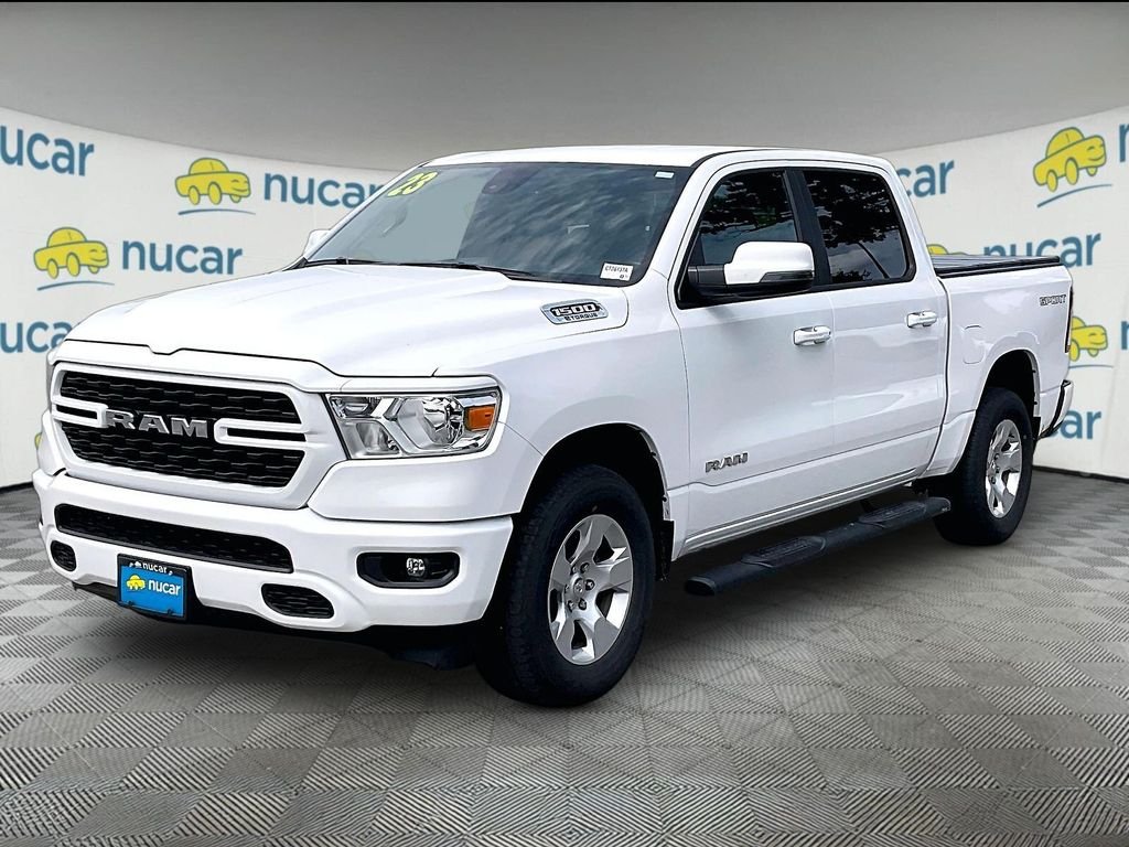 Used 2023 Bright White Clearcoat Ram Big Horn/Lone Star image 3